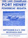 Programme cover of Port Henry, 09/09/1990