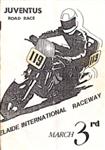 Programme cover of Adelaide International Raceway, 03/03/1985