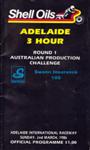 Programme cover of Adelaide International Raceway, 02/03/1986