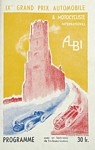 Programme cover of Albi, 13/07/1947