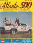 Programme cover of Atlanta Motor Speedway, 26/03/1972