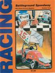 Programme cover of Battleground Speedway, 31/08/1985