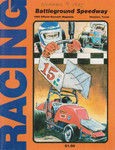 Programme cover of Battleground Speedway, 09/11/1985