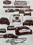Programme cover of Baypark Raceway, 24/10/1993