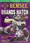 Programme cover of Brands Hatch Circuit, 11/08/2001