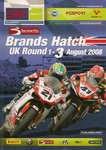 Programme cover of Brands Hatch Circuit, 03/08/2008