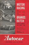 Programme cover of Brands Hatch Circuit, 29/05/1955