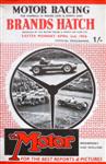 Programme cover of Brands Hatch Circuit, 02/04/1956