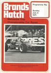Programme cover of Brands Hatch Circuit, 04/07/1971