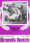 Programme cover of Brands Hatch Circuit, 23/09/1973