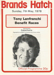 Programme cover of Brands Hatch Circuit, 07/05/1978