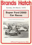 Programme cover of Brands Hatch Circuit, 04/03/1979