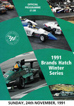 Programme cover of Brands Hatch Circuit, 24/11/1991