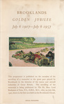Programme cover of Brooklands (GBR), 06/07/1957
