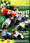 Programme cover of Cadwell Park Circuit, 18/04/2004
