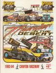 Programme cover of Canyon Raceway, 05/12/1993