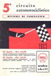 Programme cover of Cesenatico, 15/04/1963