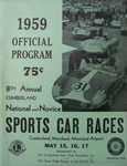 Programme cover of Cumberland Airport, 17/05/1959