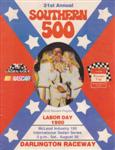Programme cover of Darlington Raceway, 01/09/1980