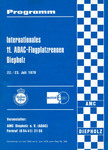 Programme cover of Diepholz Airfield, 23/07/1978