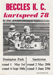 Programme cover of Donington Park Circuit, 10/09/1978