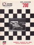 Programme cover of Dover International Speedway, 24/08/1969