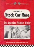 Programme cover of DuQuoin State Fairgrounds, 31/08/1969
