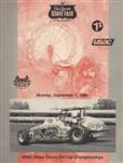 Programme cover of DuQuoin State Fairgrounds, 01/09/1986