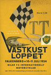 Programme cover of Falkenbergs Motorbana, 11/07/1954