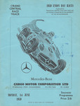 Programme cover of Grand Central Circuit (ZAF), 01/06/1959