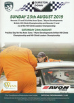 Programme cover of Gurston Down Hill Climb, 25/08/2019