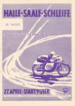 Programme cover of Halle-Saale-Schleife, 27/04/1958
