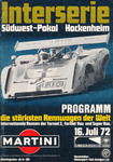 Programme cover of Hockenheimring, 16/07/1972