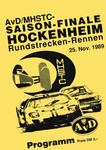 Programme cover of Hockenheimring, 25/11/1989