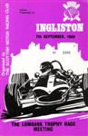 Programme cover of Ingliston Circuit, 07/09/1969