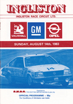 Programme cover of Ingliston Circuit, 14/08/1983