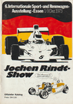 Programme cover of Jochen Rindt Show, 1973