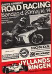 Programme cover of Jyllands-Ringen, 20/05/1984