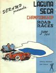 Programme cover of Laguna Seca Raceway, 09/06/1963