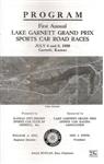 Programme cover of Lake Garnett, 05/07/1959