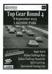 Programme cover of Lakeside International Raceway, 08/09/2013