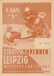 Programme cover of Leipzig Stadtpark, 06/05/1956