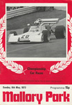Programme cover of Mallory Park Circuit, 06/05/1973