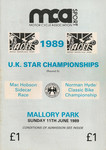 Programme cover of Mallory Park Circuit, 11/06/1989