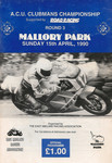 Programme cover of Mallory Park Circuit, 15/04/1990