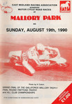 Programme cover of Mallory Park Circuit, 19/08/1990