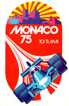 Programme cover of Monaco, 11/05/1975