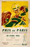 Programme cover of Linas-Montlhéry, 29/04/1956