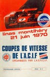 Programme cover of Linas-Montlhéry, 21/06/1970