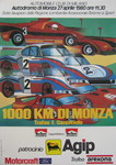 Programme cover of Monza, 27/04/1980
